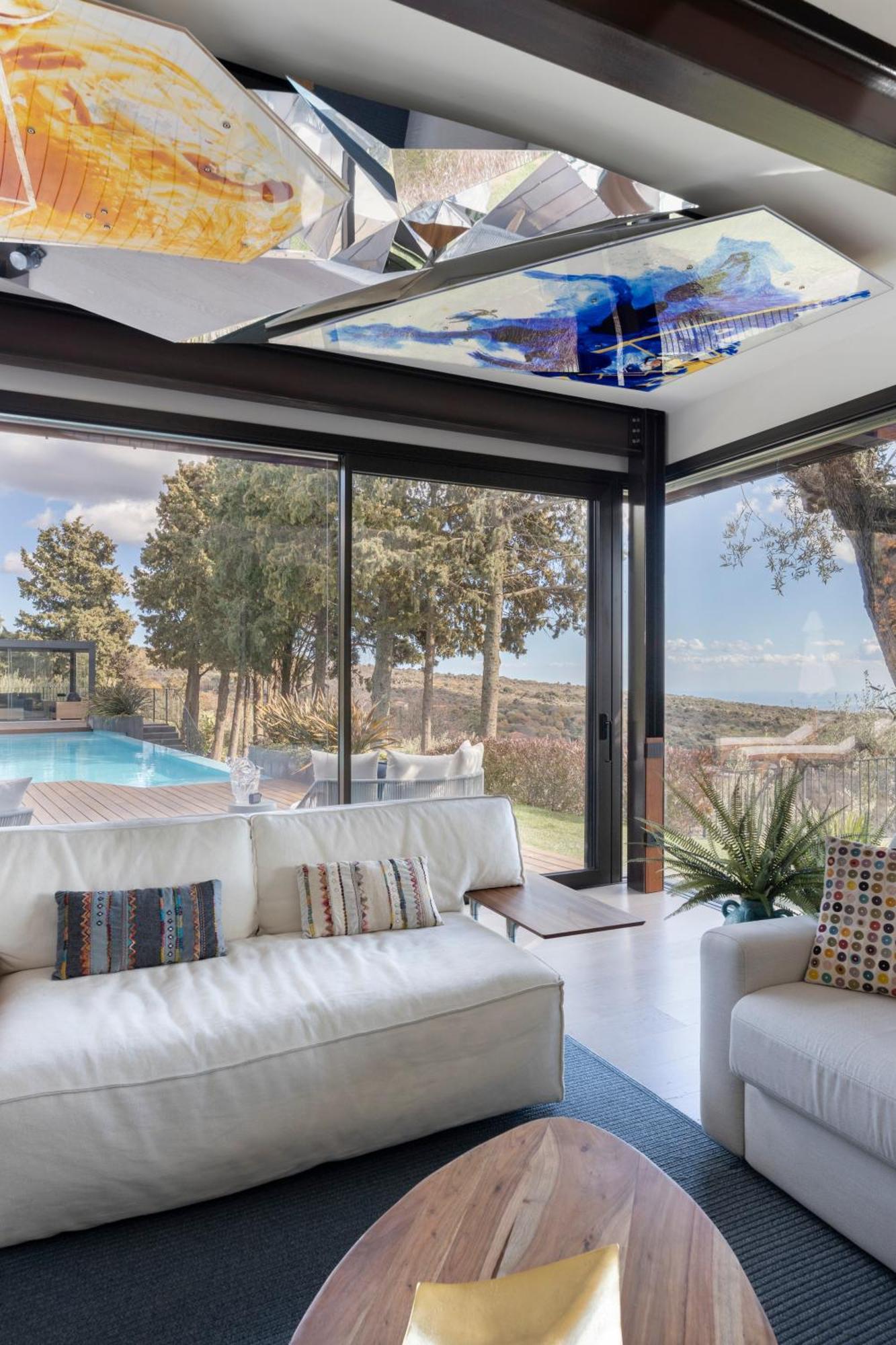 Scialaj Villa Di Lusso Sull'Etna Con Piscina E Vista Mare Ragalna Exterior foto