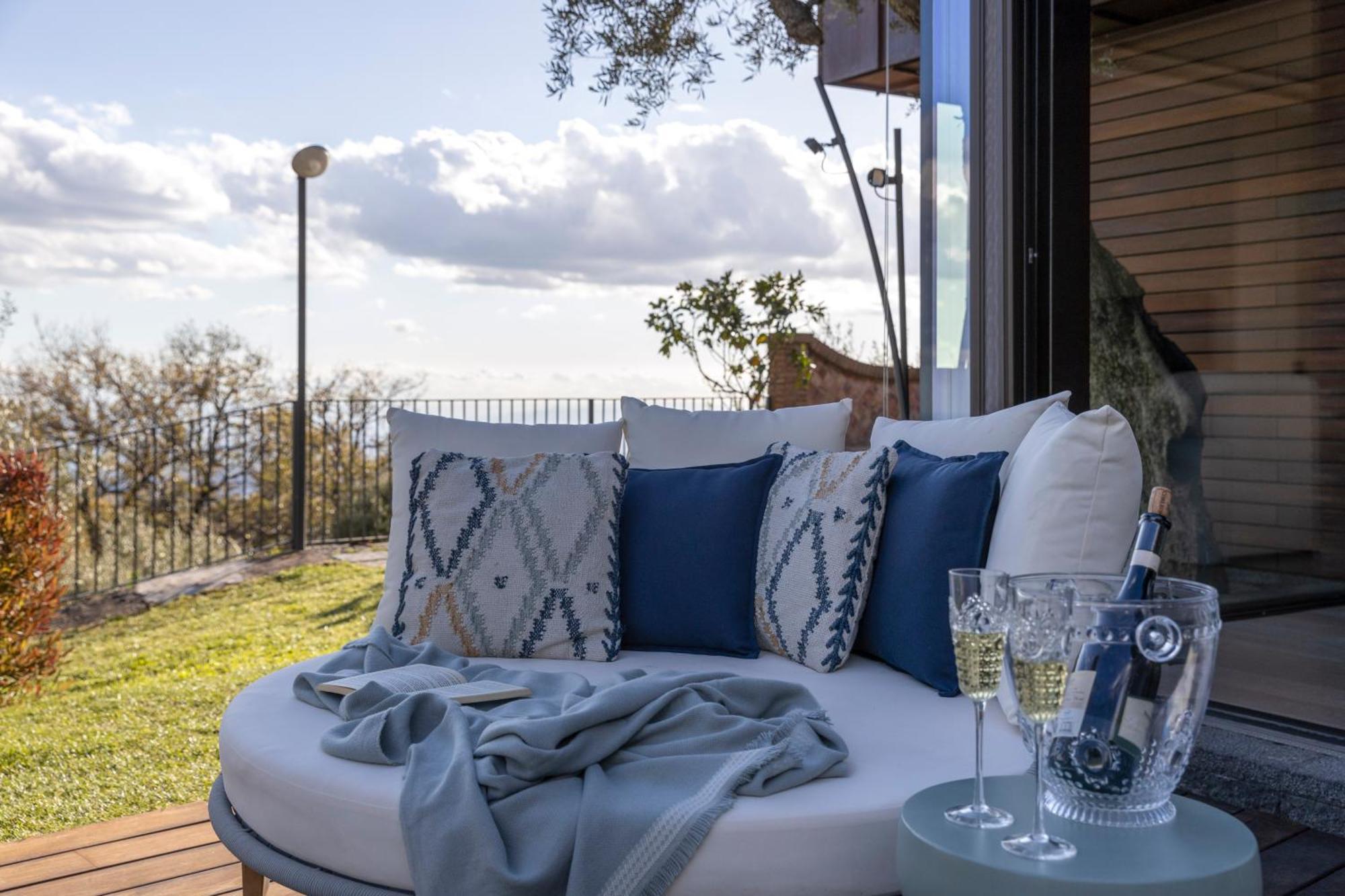 Scialaj Villa Di Lusso Sull'Etna Con Piscina E Vista Mare Ragalna Exterior foto