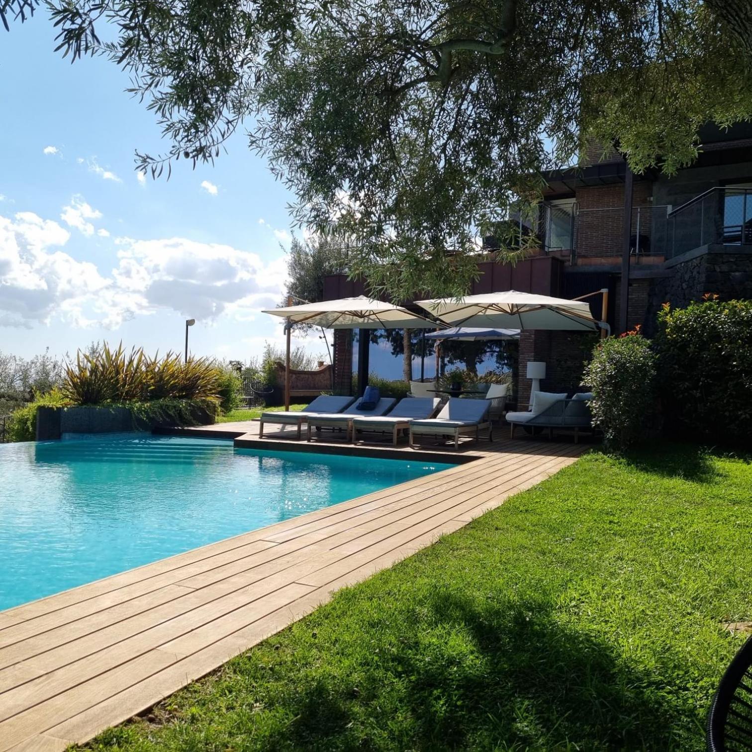 Scialaj Villa Di Lusso Sull'Etna Con Piscina E Vista Mare Ragalna Exterior foto